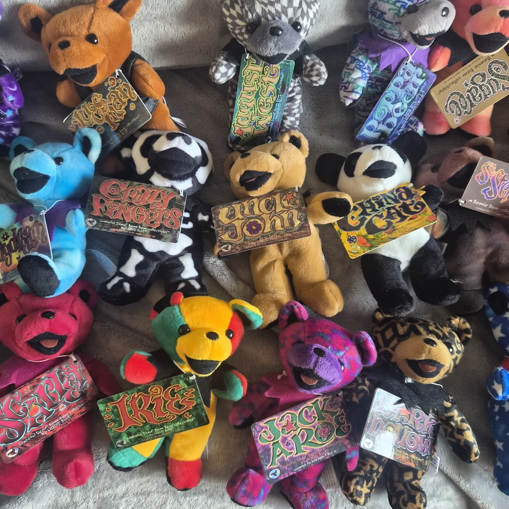 Greatful Dead Liquid Blue Bears